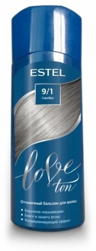 ESTEL PROFESSIONAL Love Ton 9.1 серебро бальзам оттеночный 150 мл