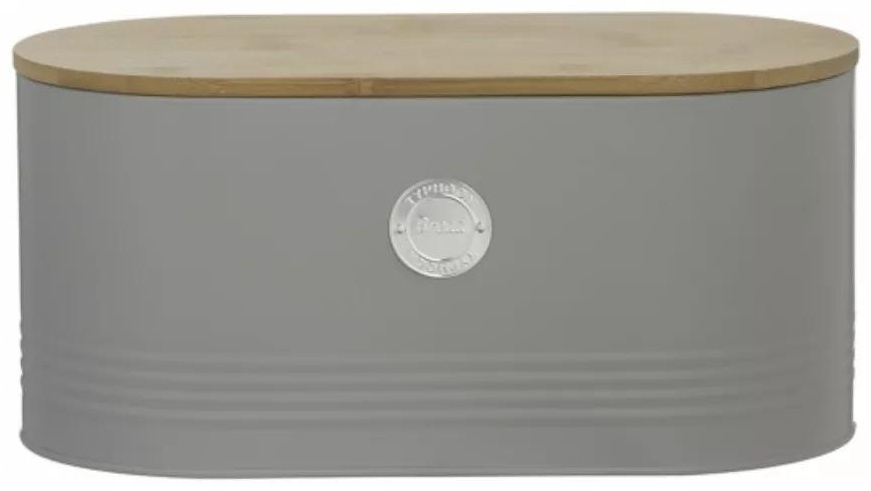 Хлебница A882588D27ACFC96, силикон, бамбук, сталь, бук