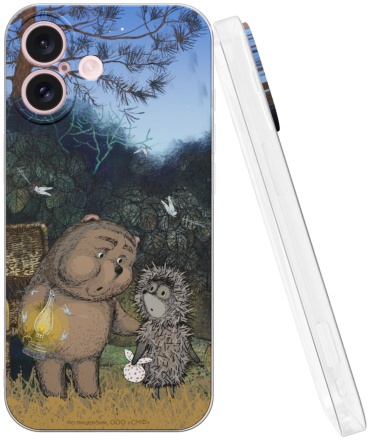 Чехол Mcover для Apple iPhone 16 рисунок