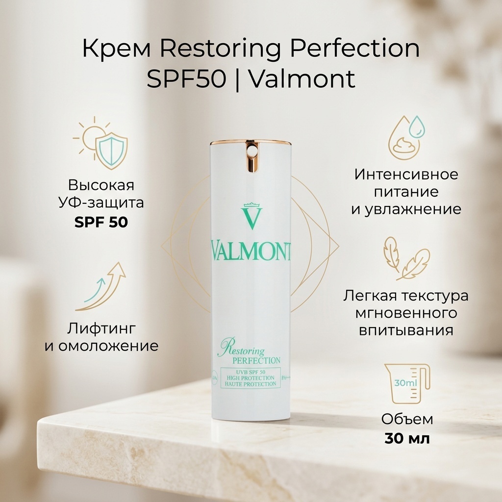 Valmont крем Restoring Perfection SPF50 для лица 30 мл