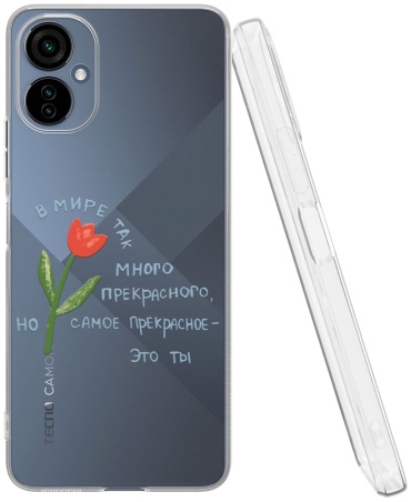 Чехол Mcover для TECNO Camon 19 Neo рисунок