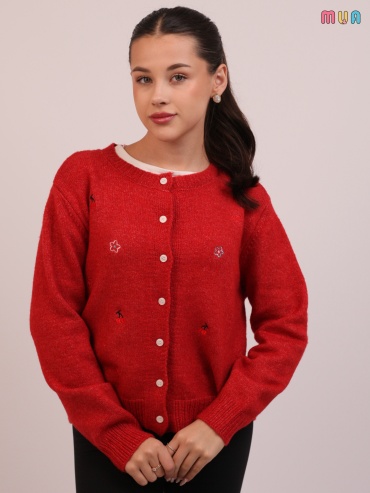 Кофта MUA красный