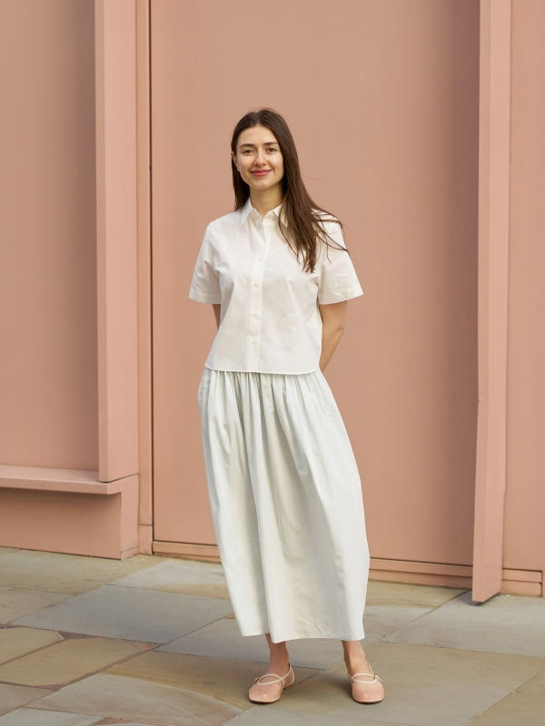 Юбка трапеция Uniqlo мятный