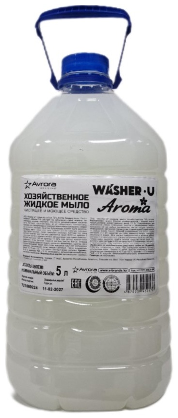 Жидкое мыло хозяйственное WASHER Washer-u 5000 мл