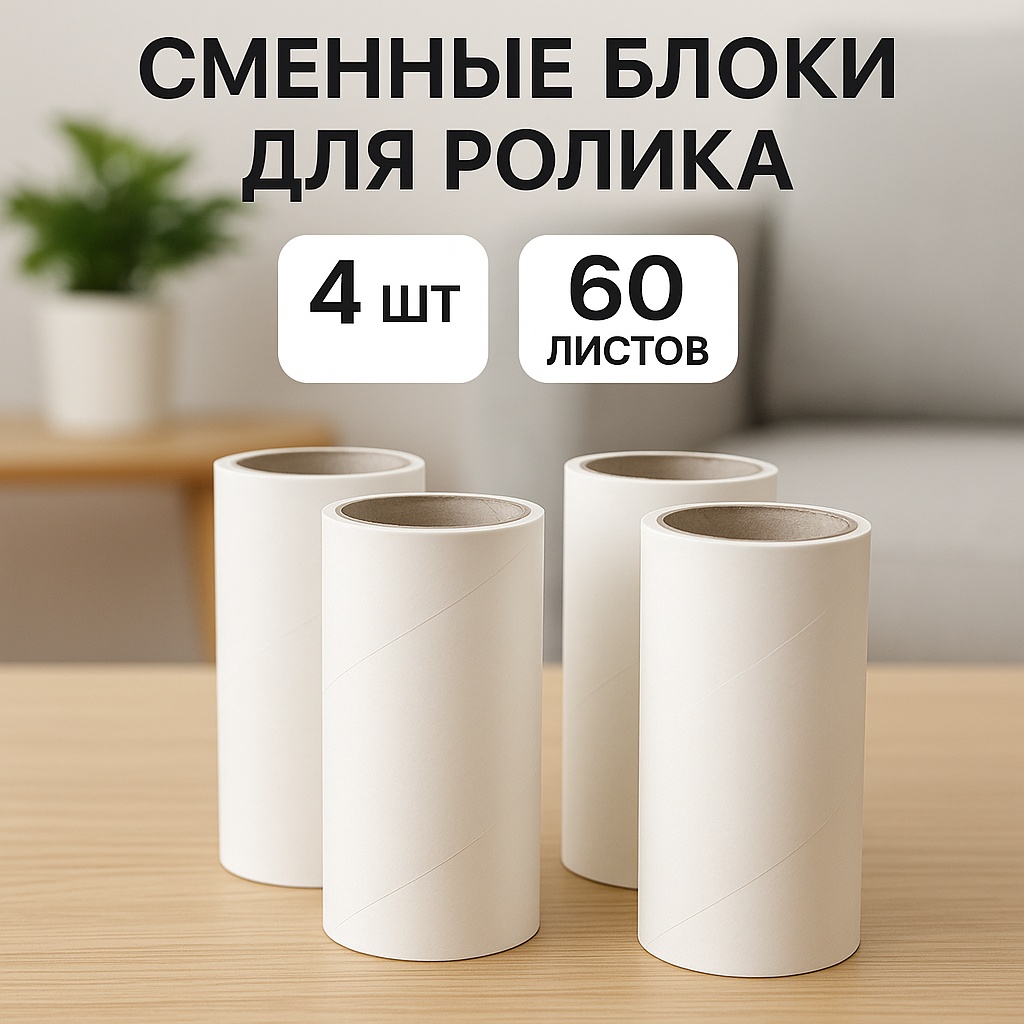 OEM запасной блок для роллера 12878 белый
