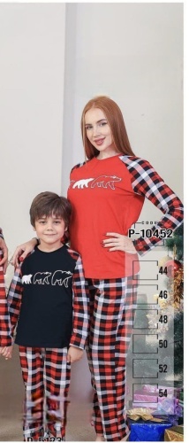 Пижама MILANA Kids черный, красный