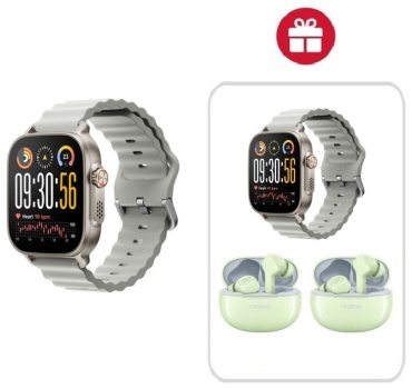 Realme WATCH 5 50 мм серебристый-серый + подарок
