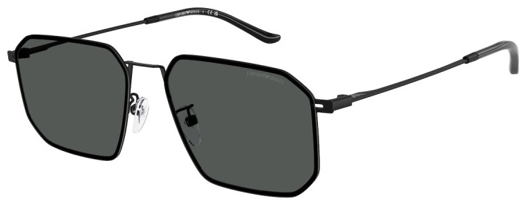 Armani Exchange солнцезащитные очки прямоугольные однотонные