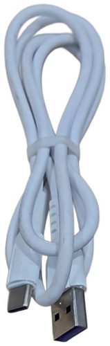 Кабель USB 2.0 (M), USB TypeC (M), 1 м, белый