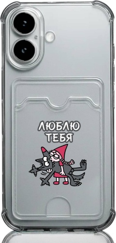 Чехол Bekan's для Apple iPhone 17 прозрачный