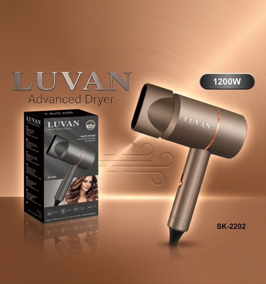LUVAN SK-2202 фен черный