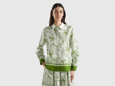 Рубашка UNITED COLORS OF BENETTON черный