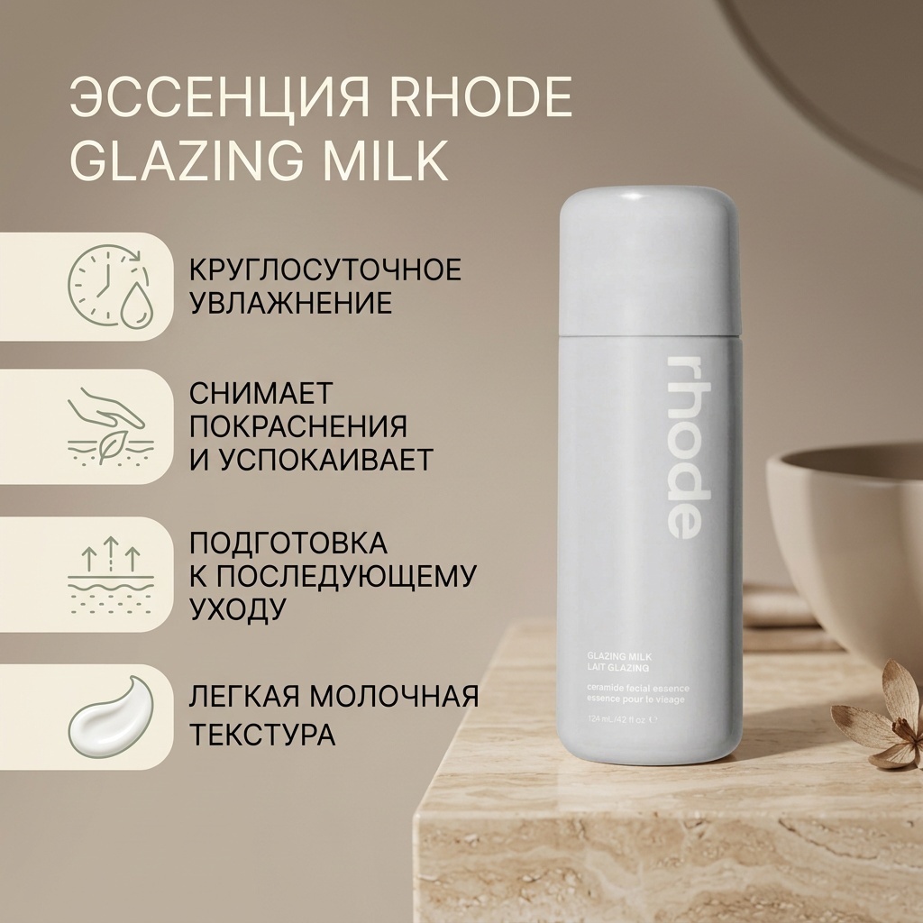 Rhode эссенция Glazing Milk Lait Glazing 124 мл