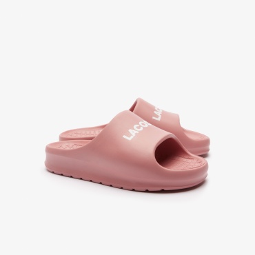 Шлепанцы LACOSTE розовый