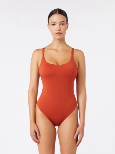 Купальник слитный Max Mara коралловый