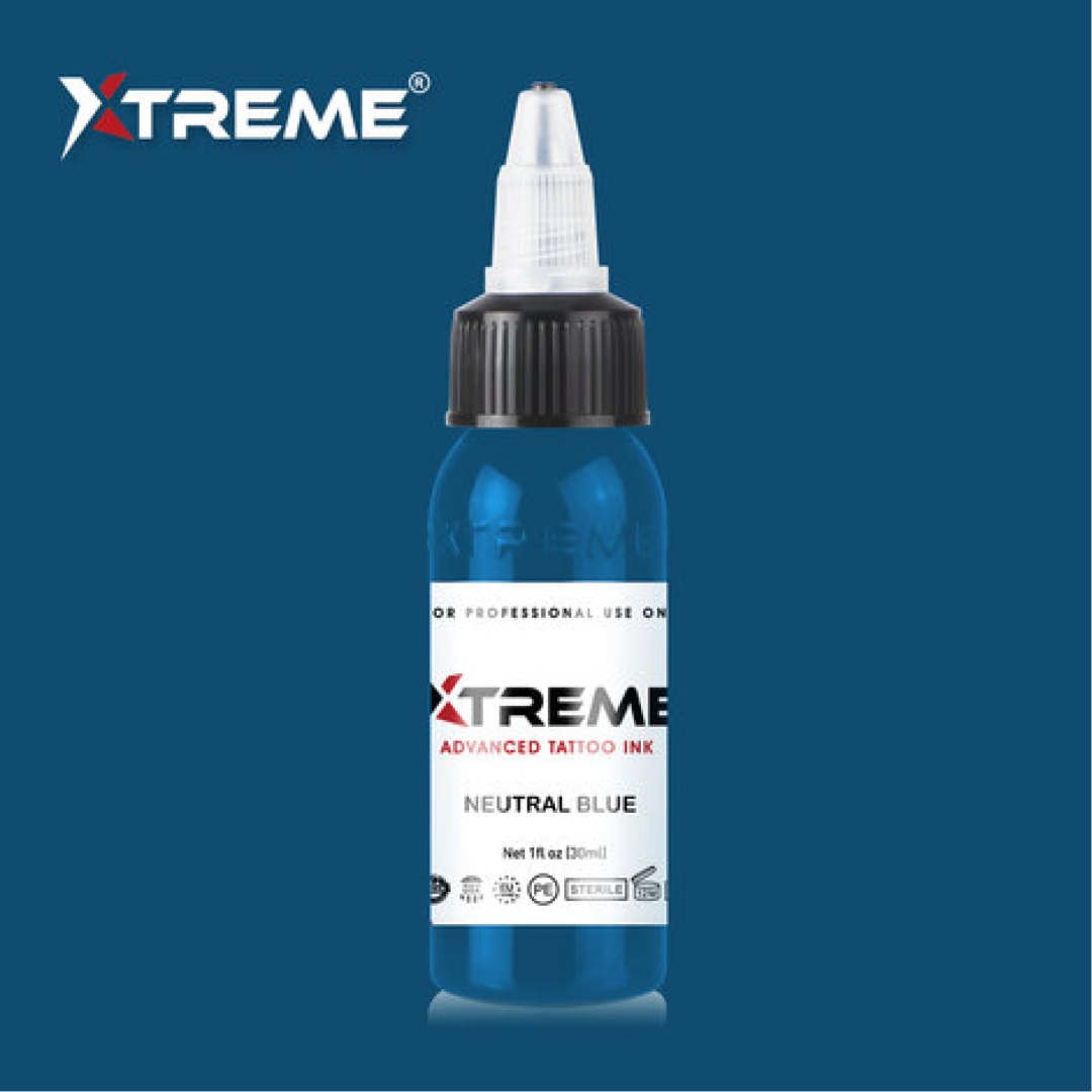 XTREME Advanced Tattoo пигмент Neutral Blue 30 мл