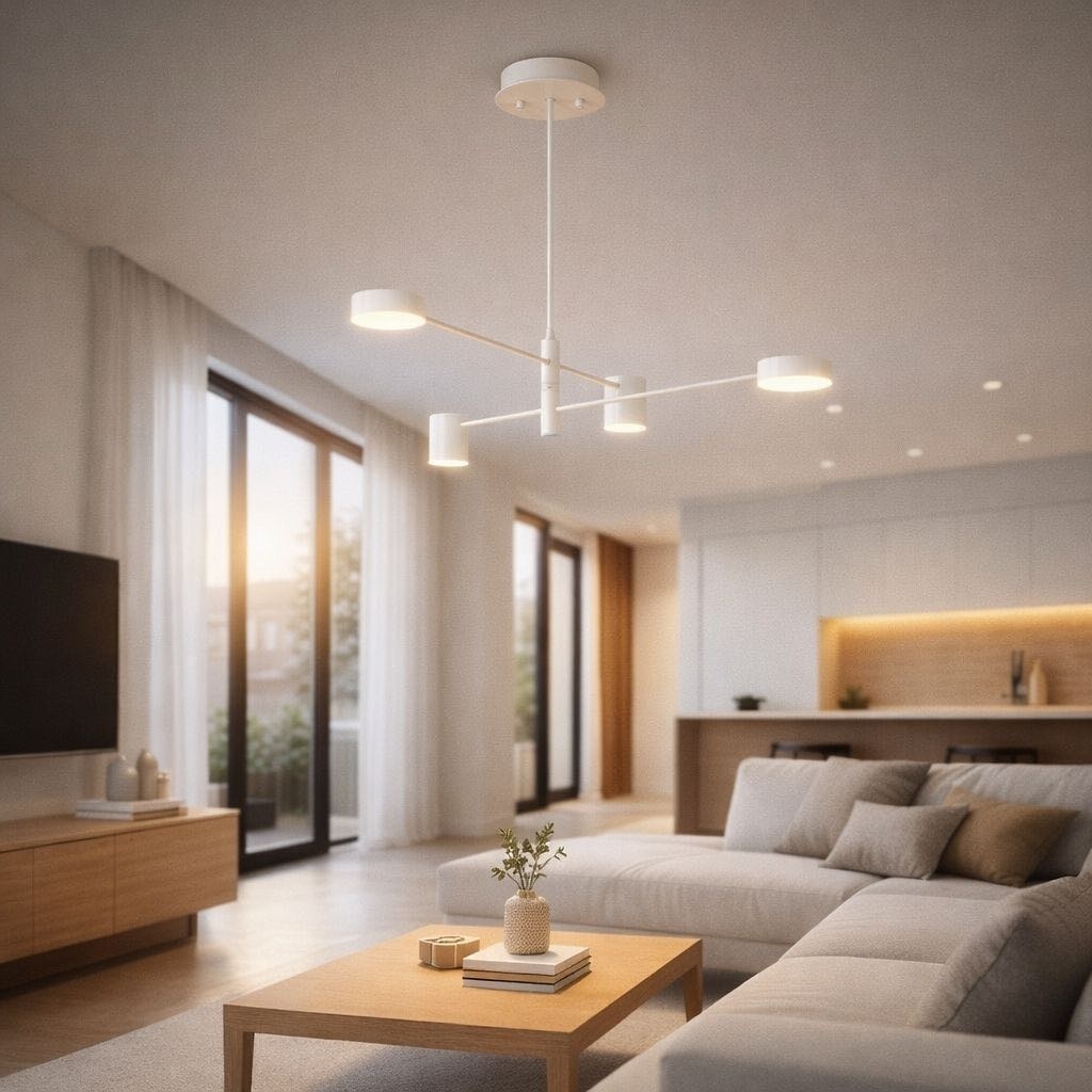 Люстра подвесная Pro Light LED, кол-во ламп: 4 шт