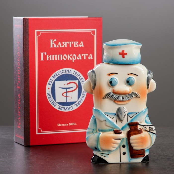 Штоф Веселый фарфор 0.35 л, фарфор