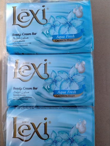 Кусковое мыло туалетное Royal Lexi Aqua fresh Свежесть моря 1 шт
