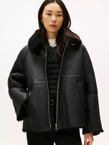 Дубленка Tommy Hilfiger черный