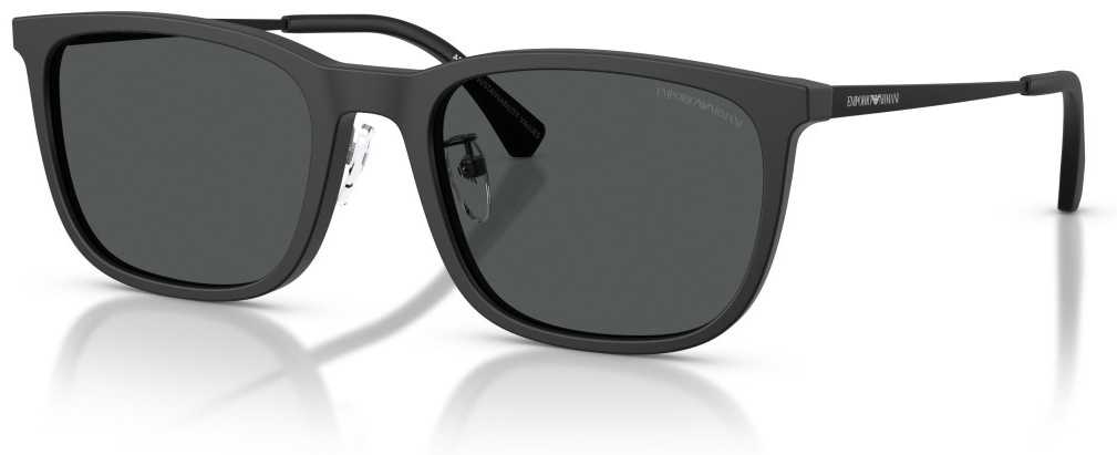 Armani Exchange солнцезащитные очки прямоугольные однотонные