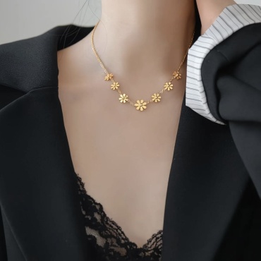 OK Style длина 44 см нержавеющая сталь, титан, без вставок