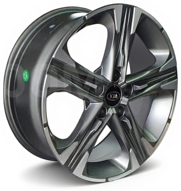 KIA 841ASD 7.5x18/5x114.3 D67.1 ET50.5 4 диска серый