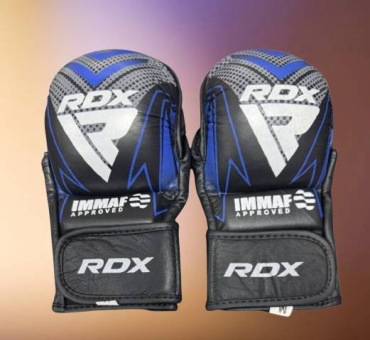 RDX Перчатки для ММА синий L