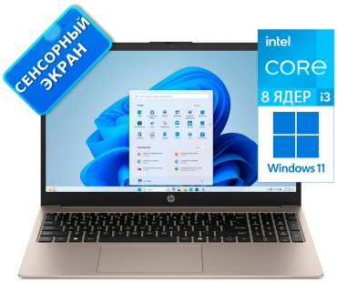 HP 15-fd0230fm 15.6" / 16 Гб / SSD 256 Гб / Win 11 / C73GJUA#ABA