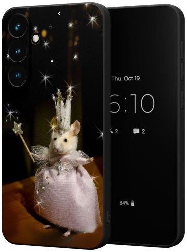 Чехол Mcover для Samsung S24 FE рисунок