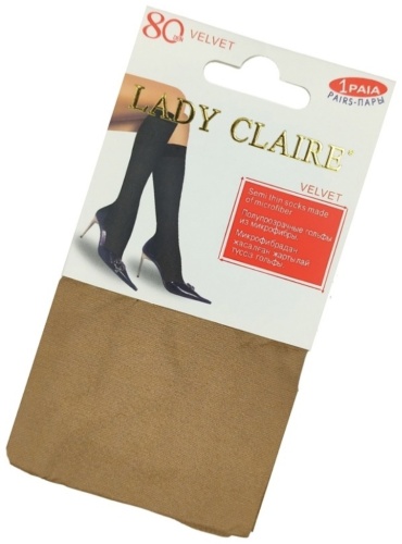 Гольфы LADY CLAIRE H88 бежевый FREE