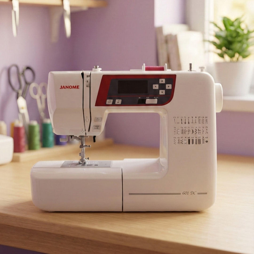 Швейная машина Janome 601DC белый