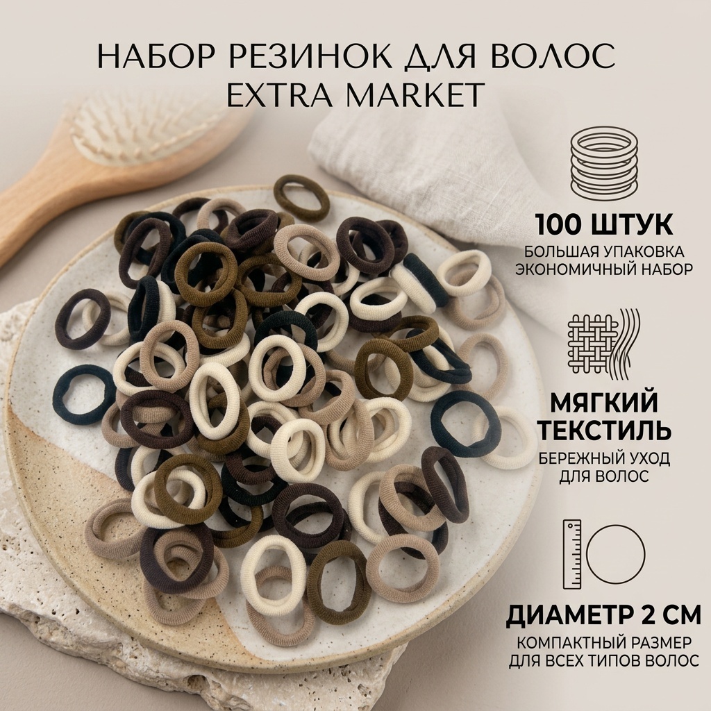 EXTRA MARKET резинка 100 шт
