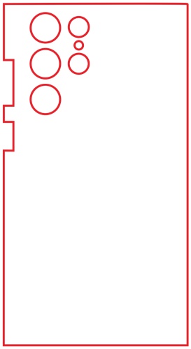 Пленка для Samsung Galaxy S22 Ultra 30360084_648921231 прозрачный