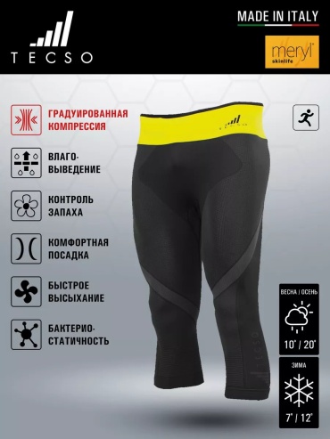 Спортивные шорты TECSO черный