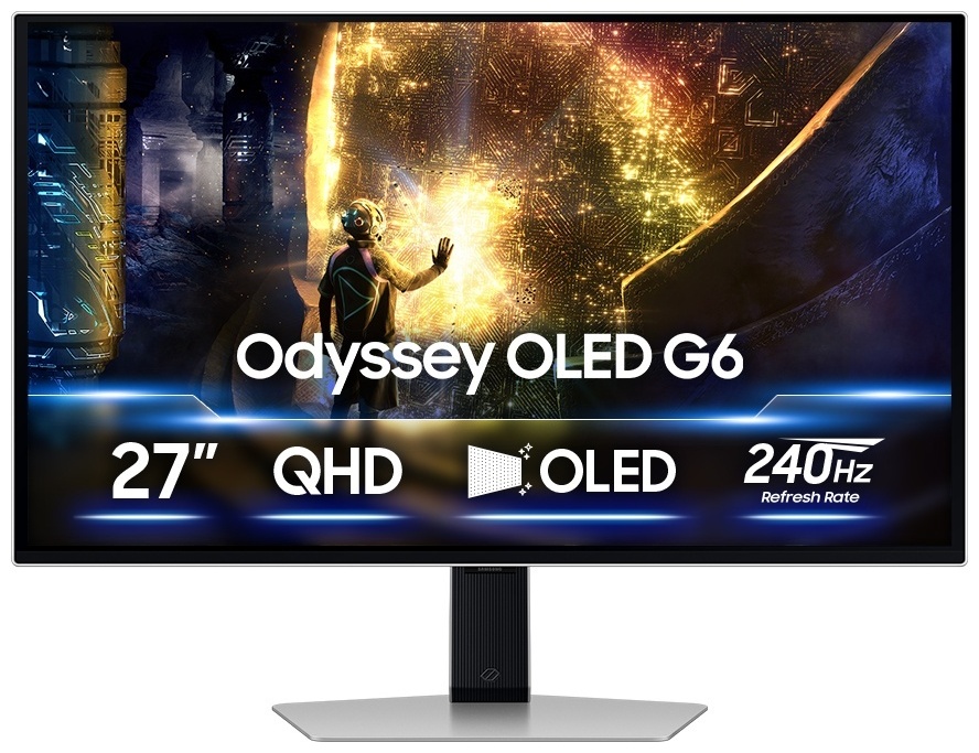 Монитор 27" Samsung LS27DG612SIXCI серебристый