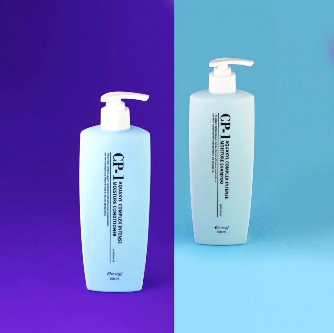 ESTHETIC HOUSE CP1 Aquaxyl Complex Moisture Shampoo&Conditioner Set Увлажняющий Набор для Волос с Коллагеном 500ml*2 набор по уходу за волосами унисекс