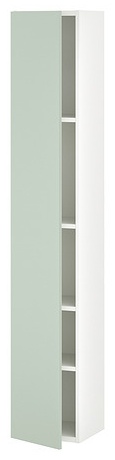 Шкаф напольный IKEA ENHET, 30x32x180 см, белый