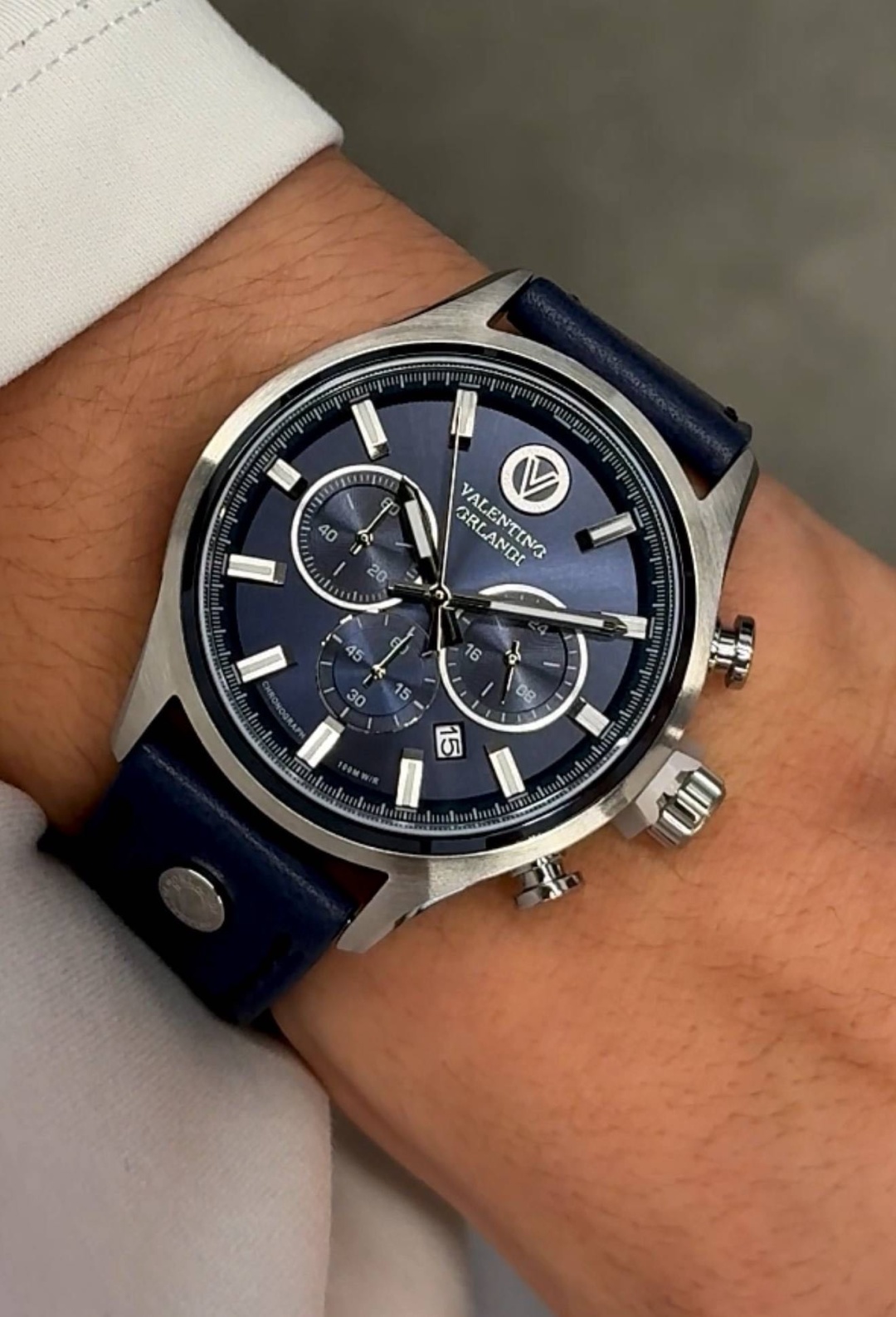 Кварцевые Valentino Orlandi 8406.N6795 нержавеющая сталь