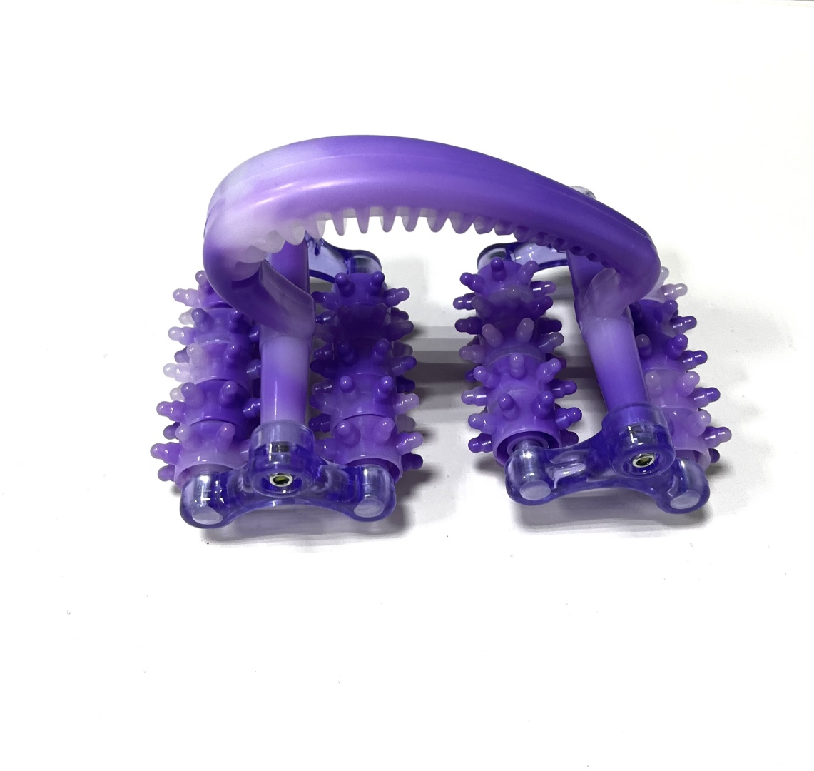 3D Massager 3 Д массажер пластик Длина рабочей поверхности 17см, ширина 7см, Диаметр ролика 3,5см
