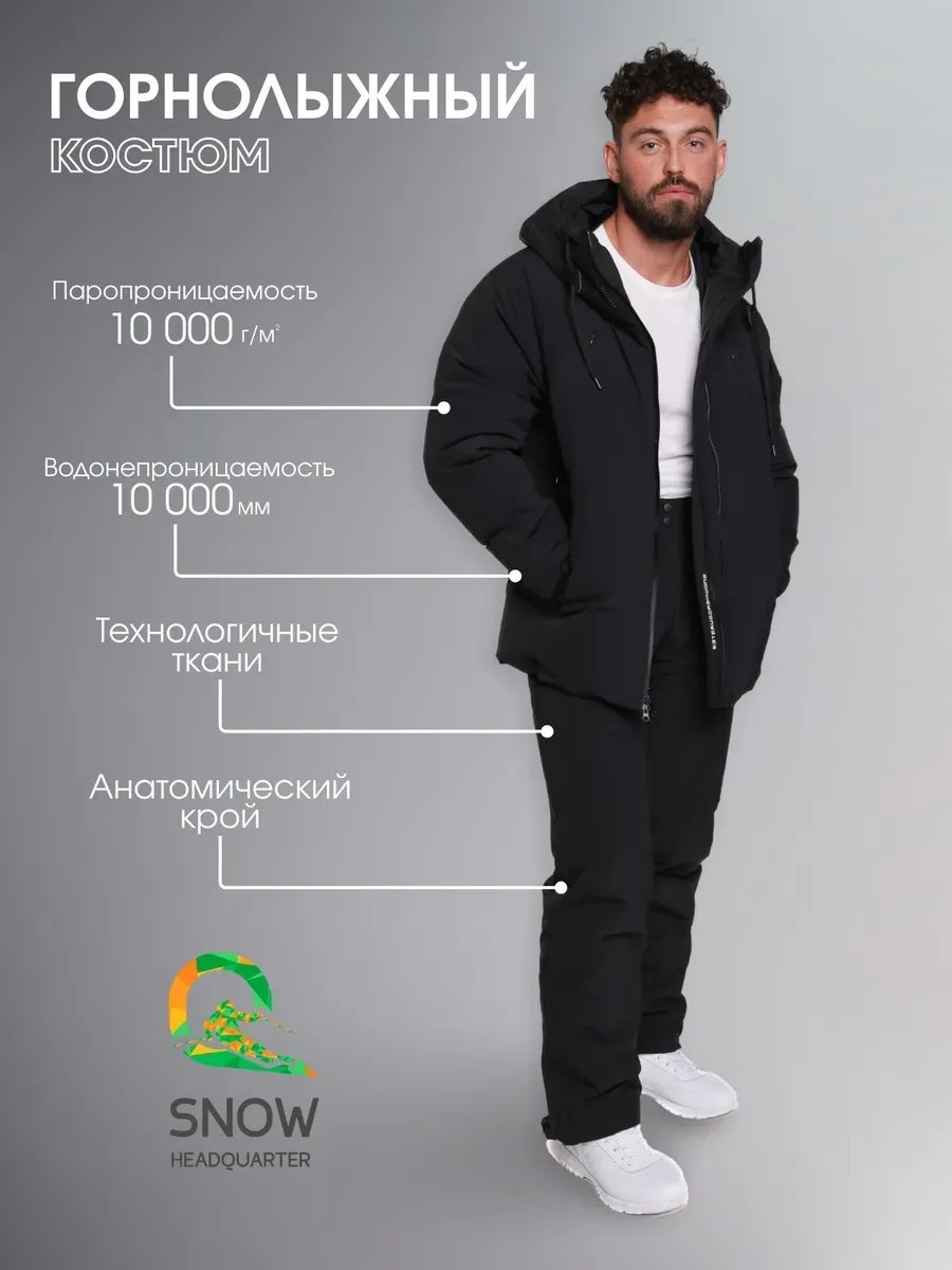 Спортивный костюм черный