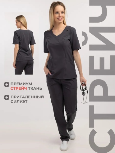 Спецодежда для женщин JEM. Jeans Work темно-серый