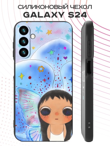 Чехол для Samsung Galaxy S24 рисунок