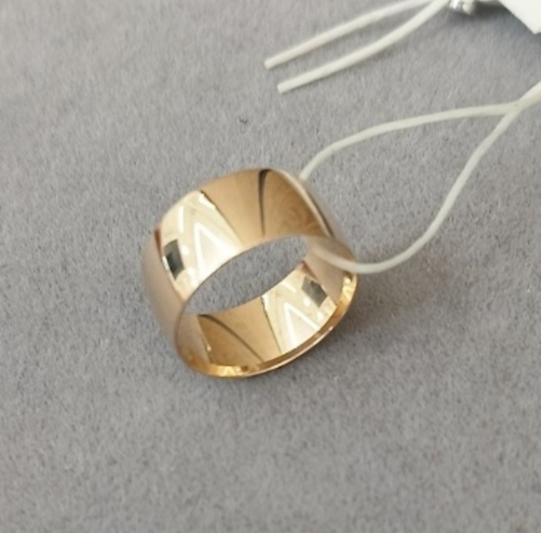 Aishen Gold A100-180457 размер 18 вес 4.57 г золото, без вставок
