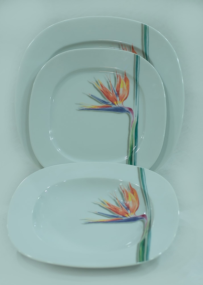 Набор тарелок Epiag Lofida Porcelain leon 19 см, 22.5 см, 25 см, 18 шт, фарфор