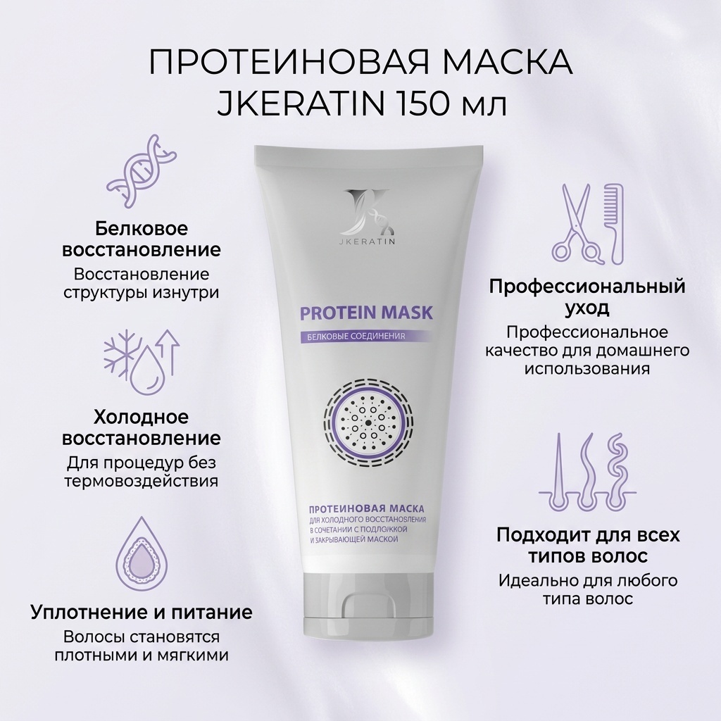 JKeratin маска Protein mask 150 мл