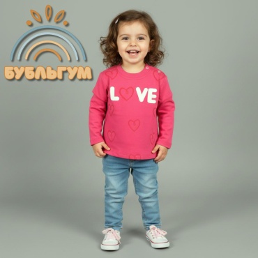 Лонгслив Baby Club розовый