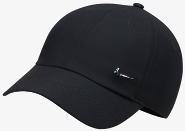Кепка Nike размер 55, 61, черный, серебристый