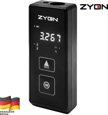 Лазерный дальномер ZYON K50, дальность до 50 м