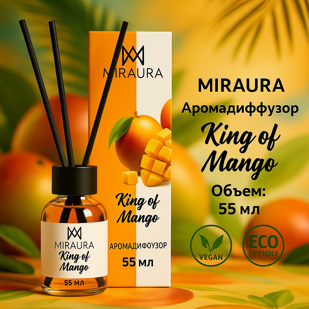 Диффузор Miraura King of mango 55 мл